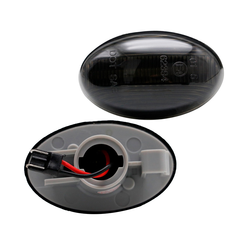 Set de Clignotants Latéraux LED sur mesure pour Mercedes Classe-A W168 / Vito W639 / Vito W447 / Citan W415 - Fumée - incl. Feux Dynamiques