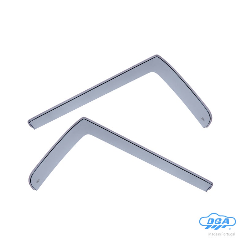 DGA Déflecteurs d'Air sur mesure pour Citroën Jumper 2007- & Fiat Ducato 2006- & Peugeot Boxer 2006- & Opel Movano C 2022- (2-pièces)