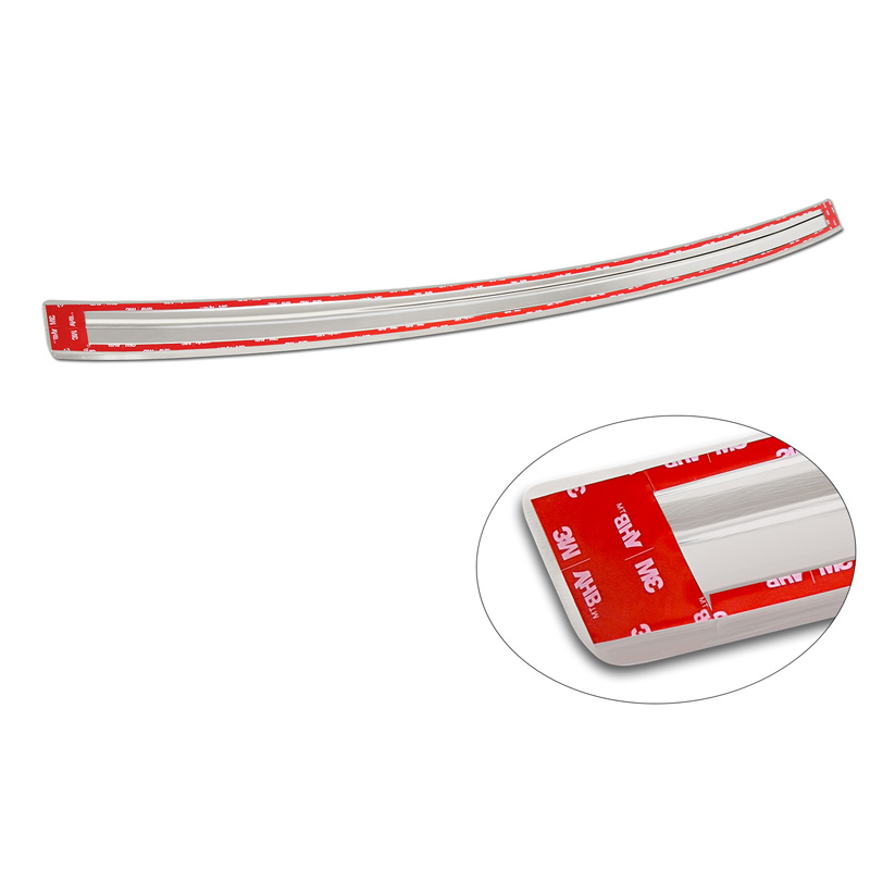 Protection de seuil arrière inox sur mesure pour MG ZS FL 2019-2024 'British Flag'