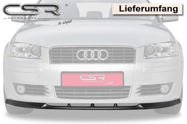 Cupspoilerlip Glossy Audi A3 8P/8PA CSL043-G