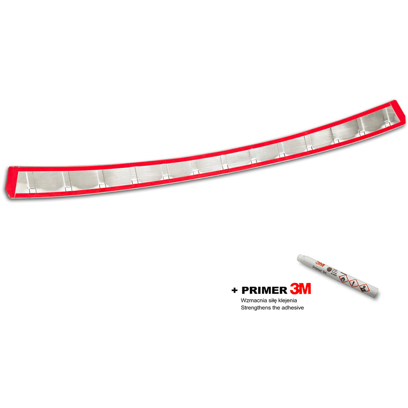 Avisa Protection de seuil arrière inox sur mesure pour Dacia Bigster 2024- 'Ribs'