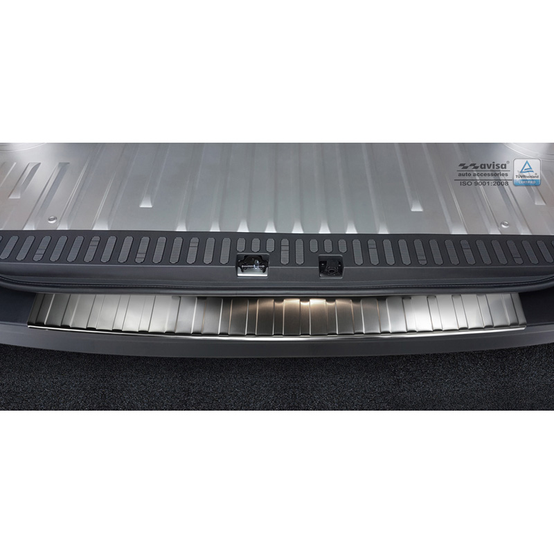 Protection de seuil arrière inox sur mesure pour Opel Movano / Renault Master III 2010-2018 & 2018-2021 'Ribs'