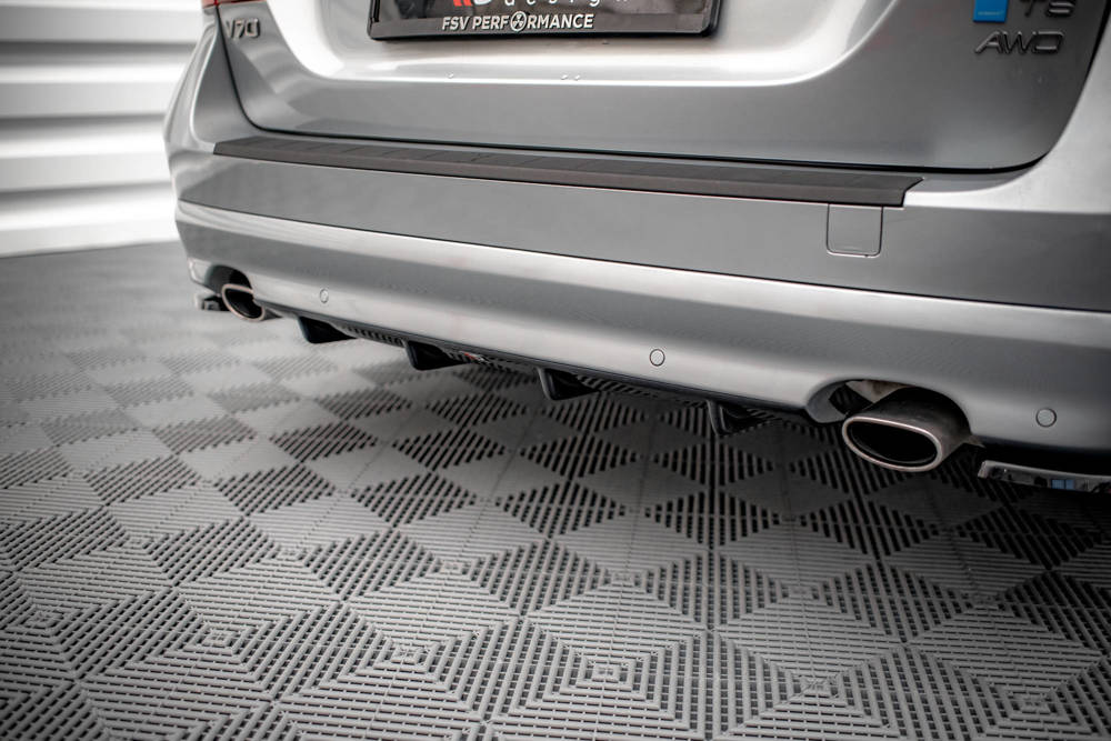 Diffuser Volvo V70 MK3 Maxton Glans Zwart