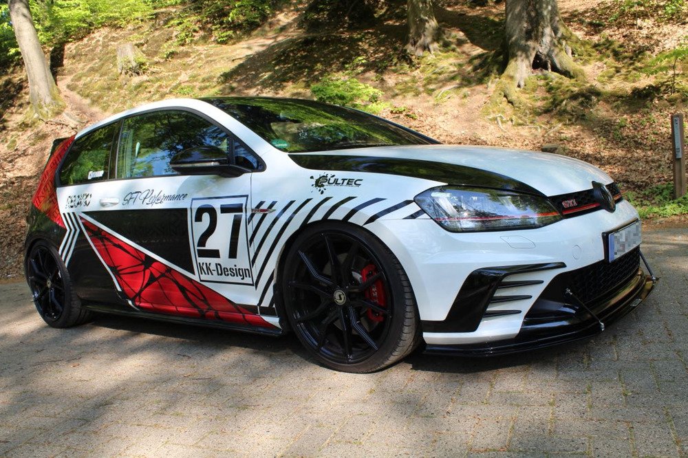 Voorspoiler VW Golf 7 GTI Clubsport Racing