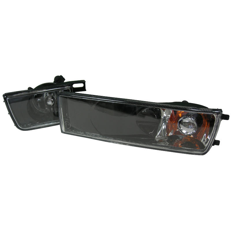 Set de Clignotants Avant sur mesure pour Volkswagen Golf III - Noir - incl. Feux anti-brouillard