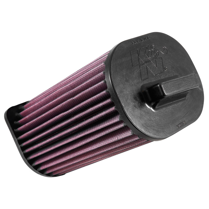 K&N Filtre à air de remplacement sur mesure pour Mercedes C180 W204 1.6 / E200/E250 W207 Cabrio/Coupe / GLK200/250 2012-2016 (E-0663)