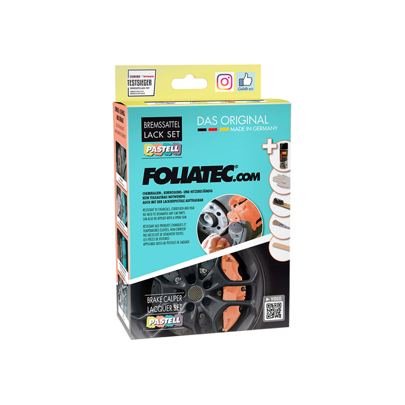 Foliatec Set peinture étriers de freins - Creamy Vanilla (Pastel) - 3 Components