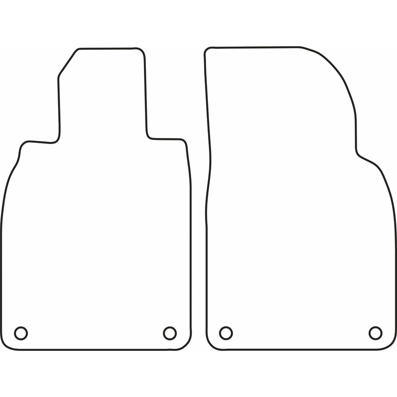 Set de tapis de sol sur mesure pour Porsche 718 Boxster (982) & 718 Cayman (982) 2016-