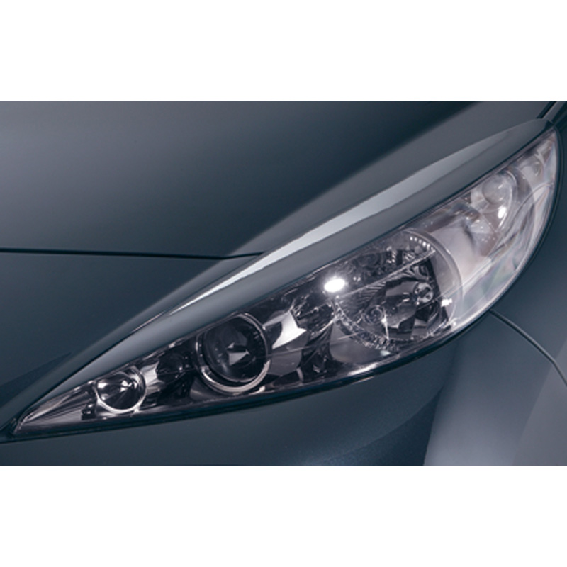 Spoilers de phares sur mesure pour Peugeot 207 2006- (ABS)