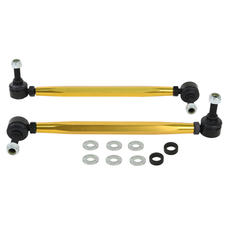 Whiteline Barre stabilisatrice/tige d'accouplement Heavy Duty réglable avant sur mesure pour Audi / Seat / Skoda / Volkswagen 2003-2018
