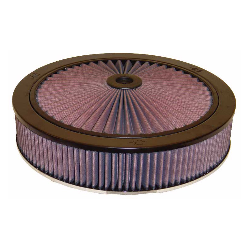 K&N Filtre à Air X-Stream - 130mm raccord, 305mm diamètre intérieur, 117mm hauteur (66-3010)