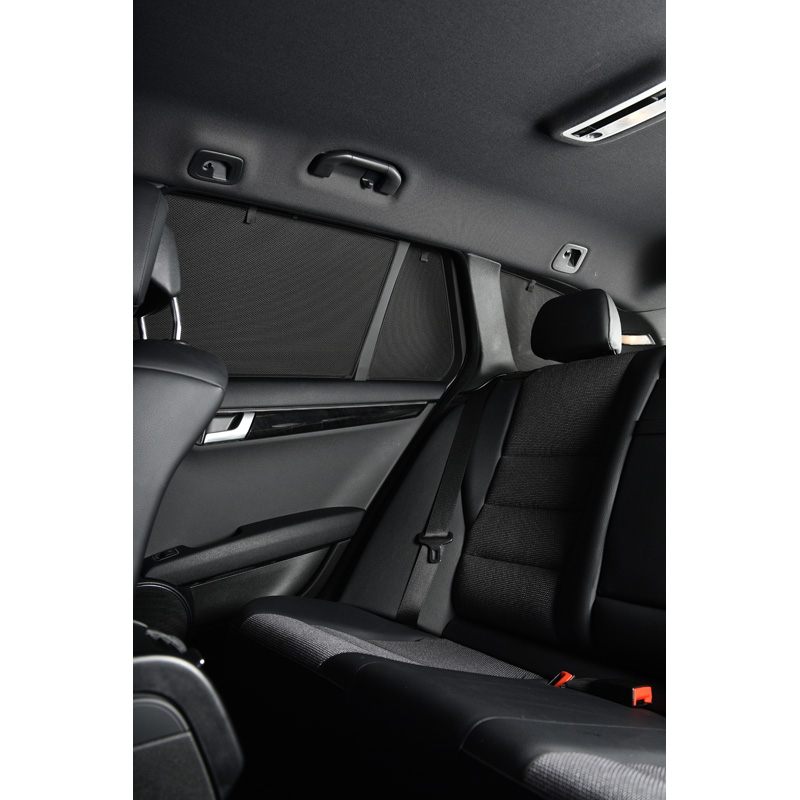 Set de Car Shades sur mesure pour Mercedes Classe-C Station 2007- (6-pièces)