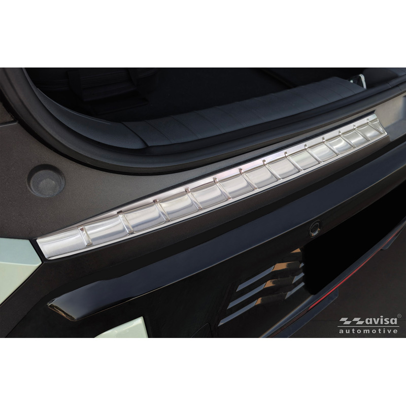 Avisa Protection de Seuil de Coffre Acier Inox sur mesure pour KIA EV3 GT 2024- - Argent - 2 pièces