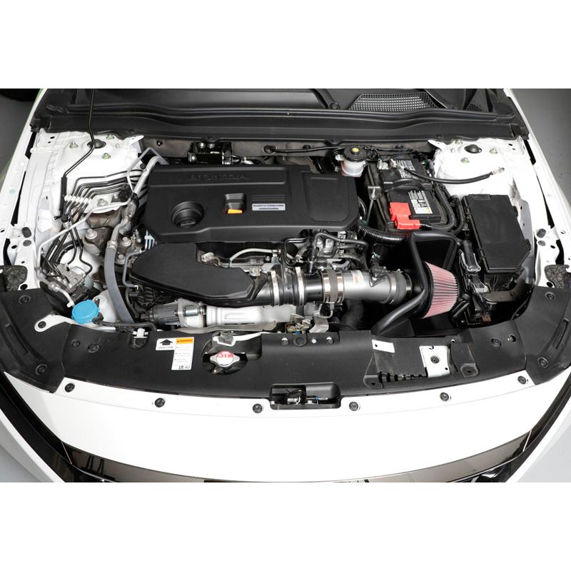 K&N Kit d'admission Typhoon sur mesure pour Honda Accord 2.0 2018-2020 - Argent (69-1507TS)