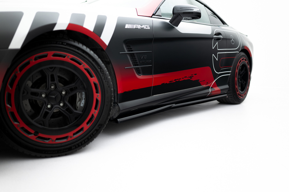 Zijskirts passend voor Mercedes-Benz SL63 AMG R231 Maxton