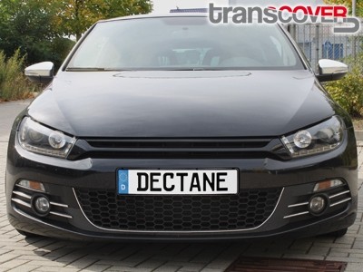 Spiegelkappen VW Golf VI Mat Aluminium 08-
