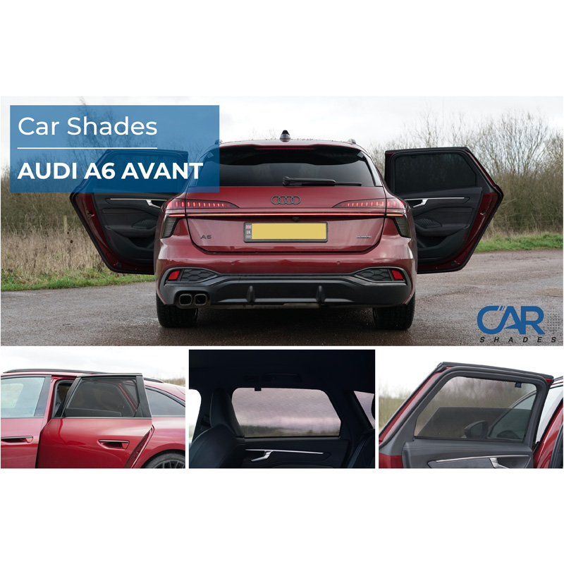Set de Car Shades sur mesure pour Audi A6 C9 Avant 2025- (6-pièces)