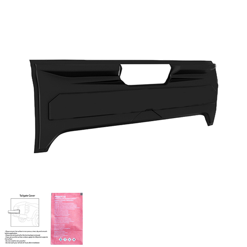 Protecteur de hayon sur mesure pour Ford Ranger T9 2022- - Noir mat