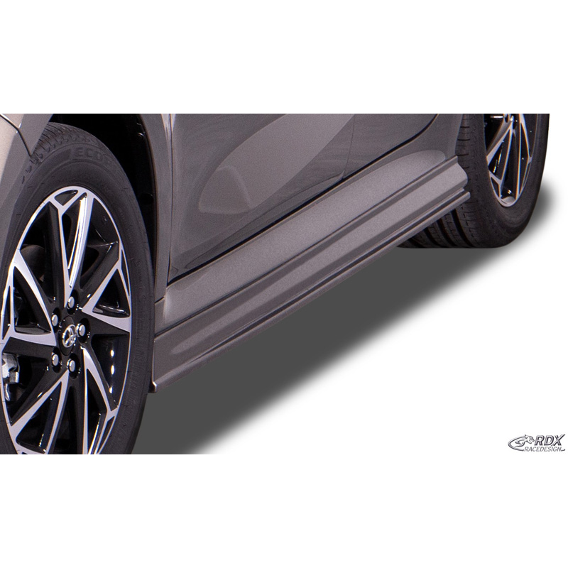 Jupes latérales sur mesure pour Toyota Yaris 2020- 'Edition' (ABS)