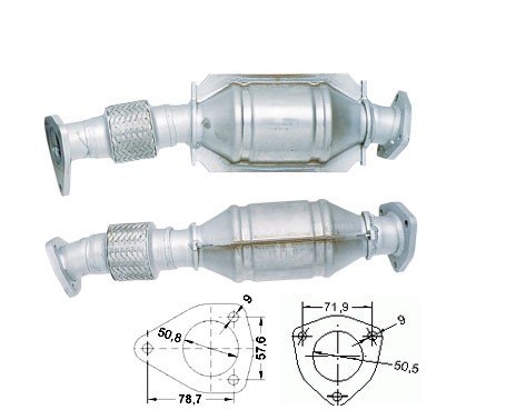 VW PASSAT 3B(G) 1.9TD 1896 cc 81 Kw / 110 cv AFN Magnaflow CAT B