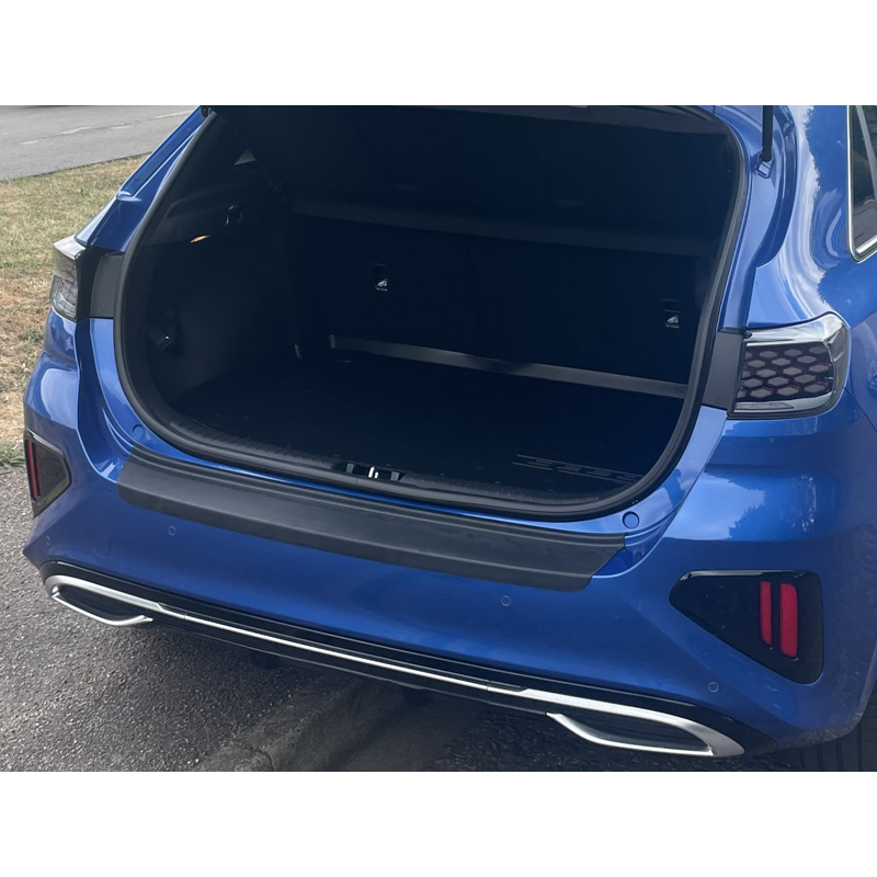 Protection de seuil arrière (ABS) sur mesure pour Kia Cee'd (CD) HB Facelift 10/2021- Noir