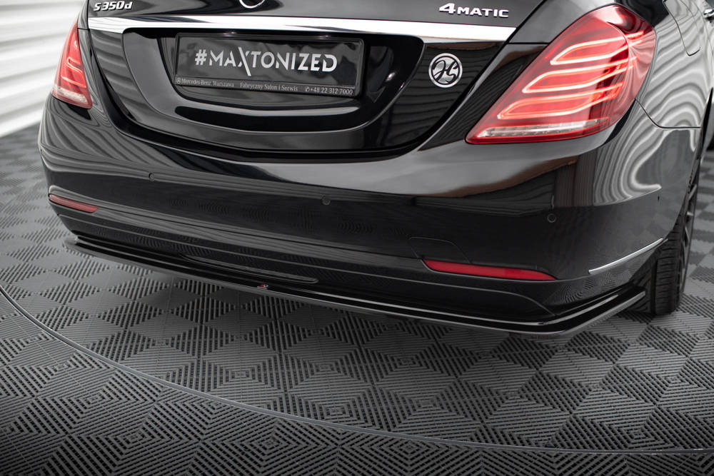 Diffuser V.2 Mercedes S klasse W222 Maxton Glans Zwart