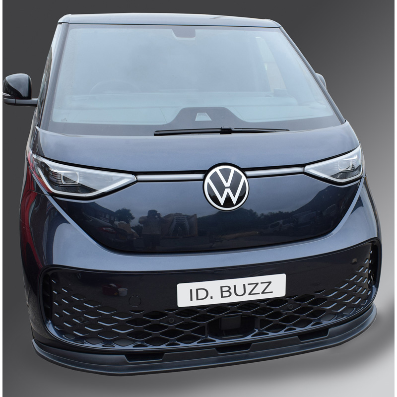 RGM Spoiler avant  sur mesure pour Volkswagen ID.Buzz & ID.Buzz Cargo 2022- - Noir (ABS)