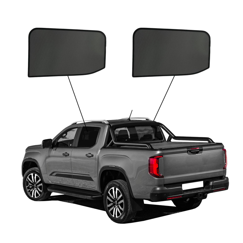 SunClip Protection visuelle & solaire sur mesure pour Ford Ranger Crew Cab 2022- & Volkswagen Amarok II 2022-