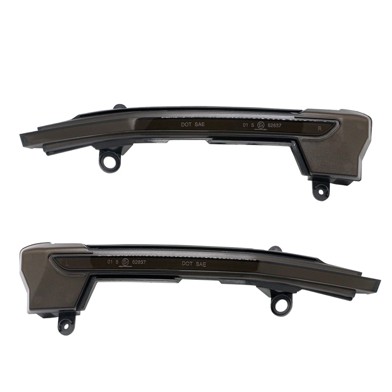 Set de Clignotants de Rétroviseurs LED sur mesure pour Seat (Cupra) Ateca 2016- & Seat Tarraco 2019- - Fumée - incl. Feux Dynamiques
