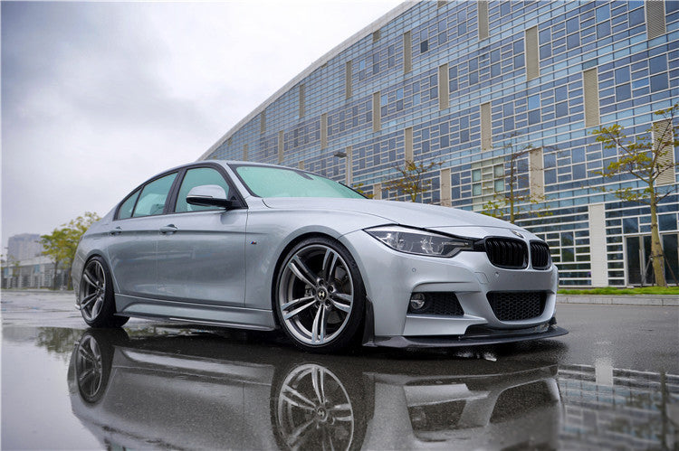 BMW 3 Series F35 M-Tech GV Style Carbon Fiber Zijskirts 2011-2019
