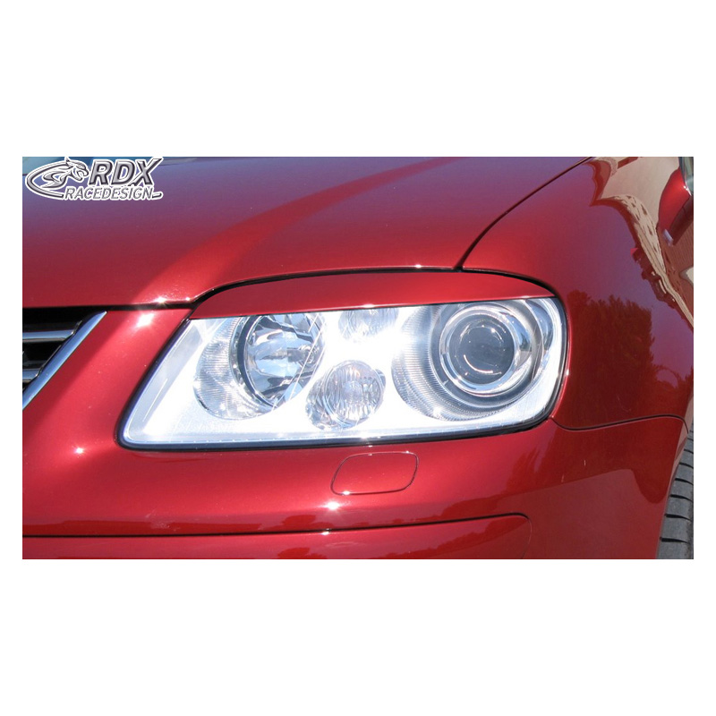Spoilers de phares sur mesure pour Volkswagen Touran 1T 2003-2006 & Caddy 2004-2010 (ABS)
