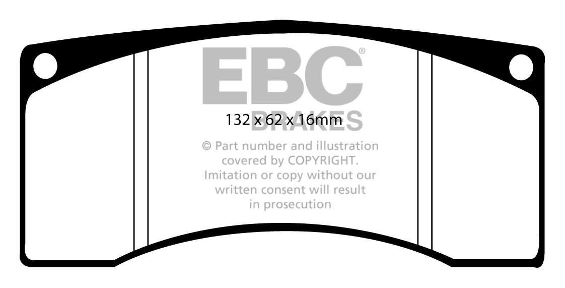 EBC Brakes VAUXHALL (OPEL) Insignia 1.8 2008-.. Remblokken achte