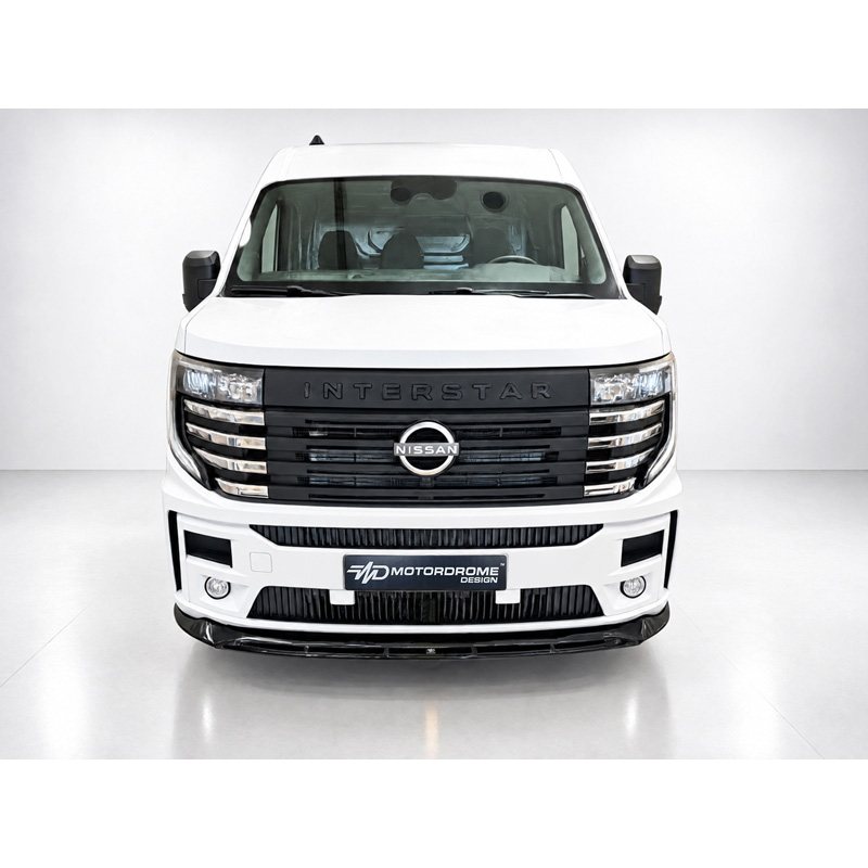 Motordrome Spoiler Avant sur mesure pour Nissan Interstar & Renault Master IV 2024- (ABS)