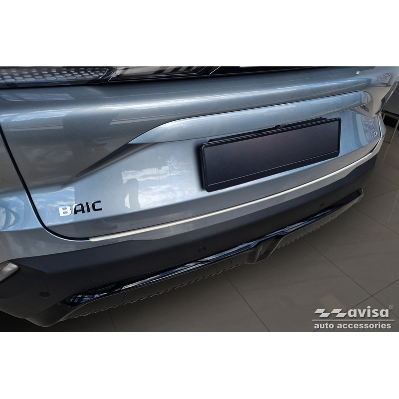 Protection de seuil arrière inox sur mesure pour BAIC Beijing 5 (X55) II 2023-