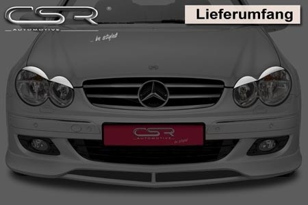 Koplampspoilers Mercedes Benz CLK 209
