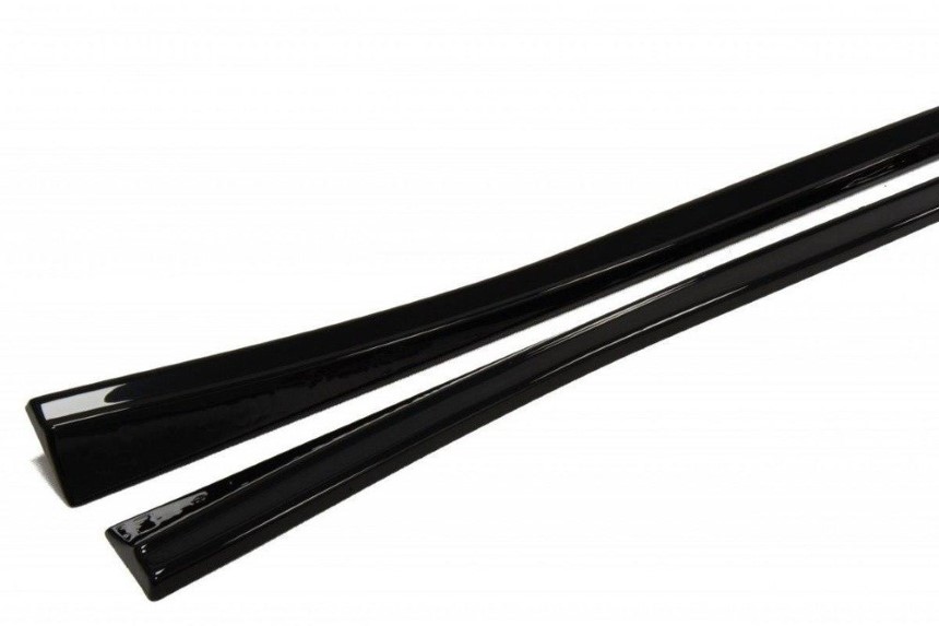 Zijskirts Opel Astra J Maxton Design glans zwart