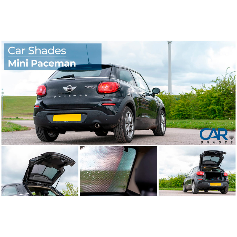 Set de Car Shades sur mesure pour Mini Paceman R61 2012-2016 (4-pièces)