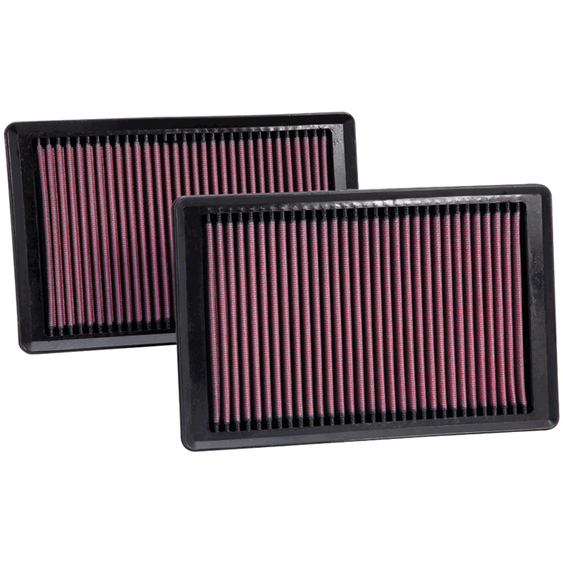 K&N Filtre à air de remplacement sur mesure pour Jaguar XK/XKR 5.0L V8 2006-2015 (33-2445)