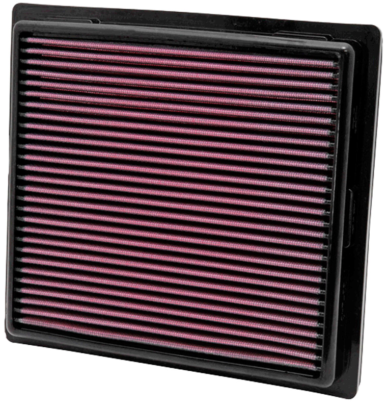 K&N Filtre à air de remplacement sur mesure pour Jeep Gand Cherokee 3.6, 5.7, 6.4 / Dodge Durango 3.6/5.7 2011-2017 (33-2457)