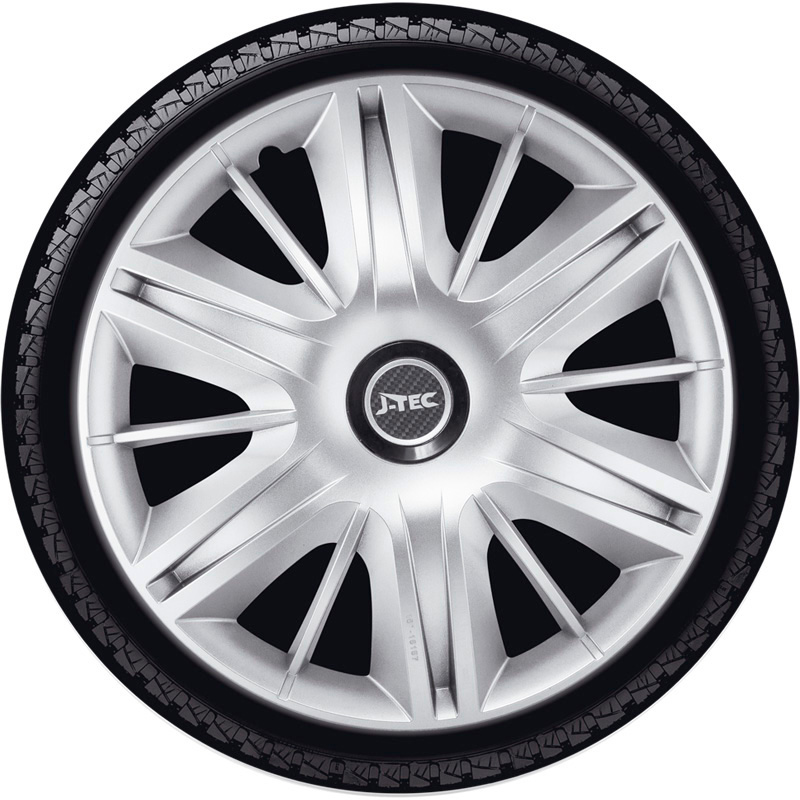 Jeu d'enjoliveurs J-Tec Maximus 16-inch argent