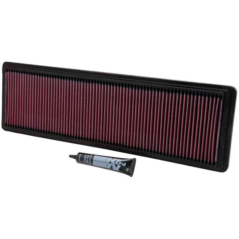 K&N Filtre à air de remplacement sur mesure pour Porsche 928 4.4, 4.5, 4.6, 4.7, 4.9, 5.0, 5.4 1977-1995 (33-2591)