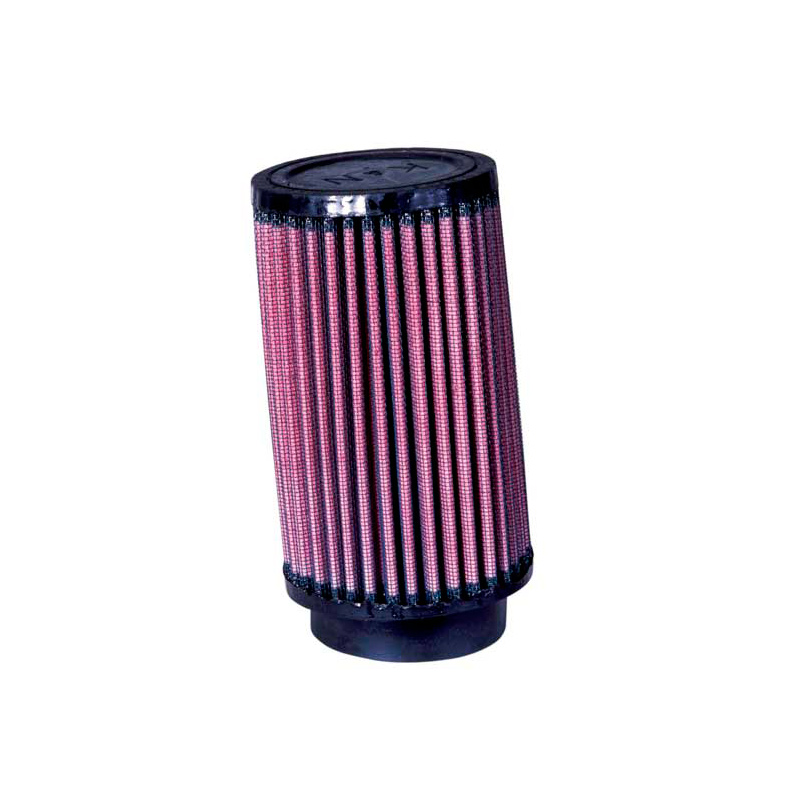K&N Filtre à Air Universel Cylindrique 64mm raccordement, angle 5 degrés, 89mm diamètre, 152mm hauteur (RB-0720)