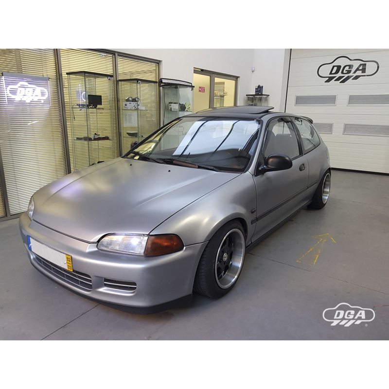 DGA Déflecteurs d'Air sur mesure pour Honda Civic (EG/EJ) HB 3-portes/Coupé 1991-1995 (2-pièces)