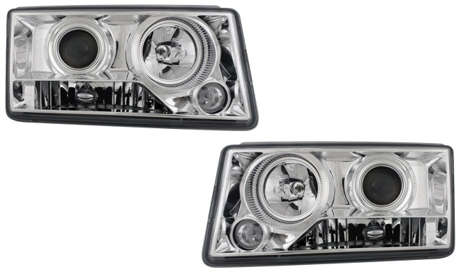 Phares Mercedes W201 190E 82-93 chrome
