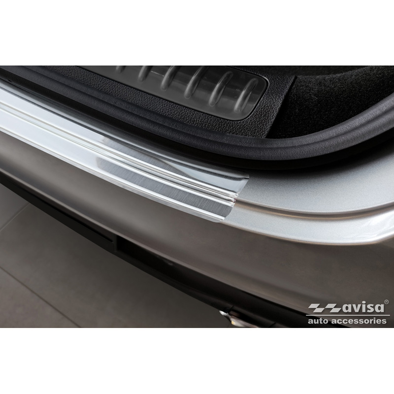 Protection de seuil arrière inox sur mesure pour Mercedes GLC II Coupé (C254) 2023-