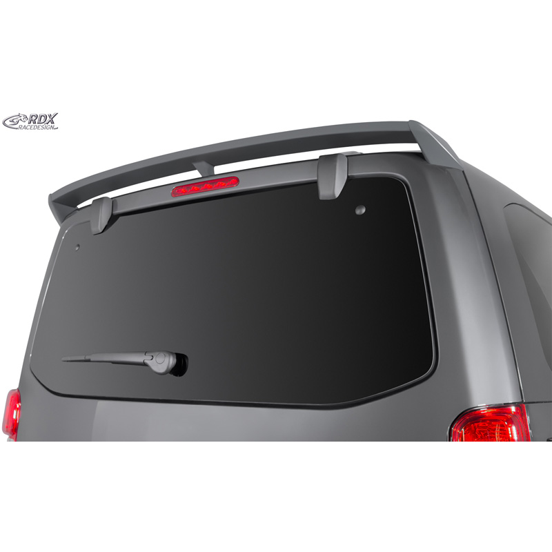 RDX Racedesign Becquet de toit sur mesure pour Citroën Jumpy/Dispatch/Spacetourer & Peugeot Expert III/Traveller & Toyota Proace 2016- & Opel Vivaro C/Zafira Life 2019- & Fiat Scudo/Ulysse 2022- (avec hayon arrière) (PU)