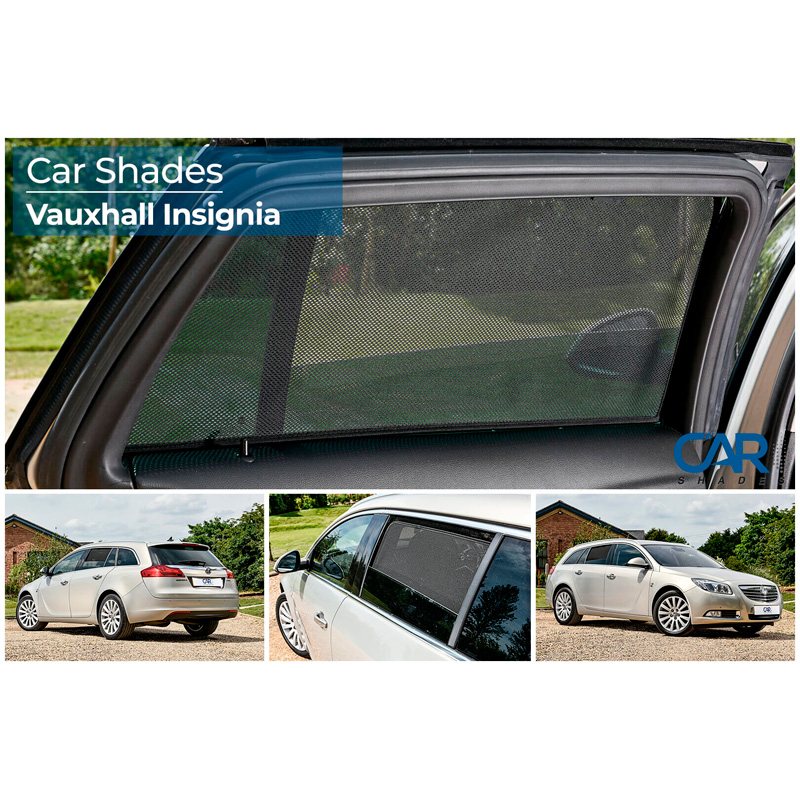 Set de Car Shades (portes arrières) sur mesure pour Opel Insignia Sportstourer 2008-2017 (2-pièces)