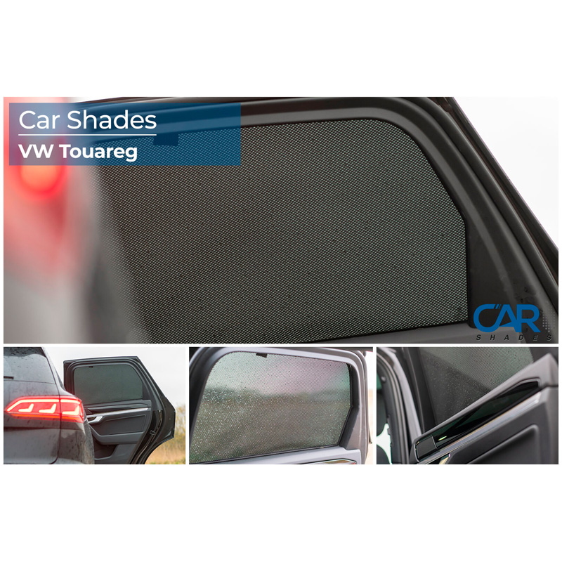 Set de Car Shades (portes arrières) sur mesure pour Volkswagen Touareg 2018- (2-pièces)