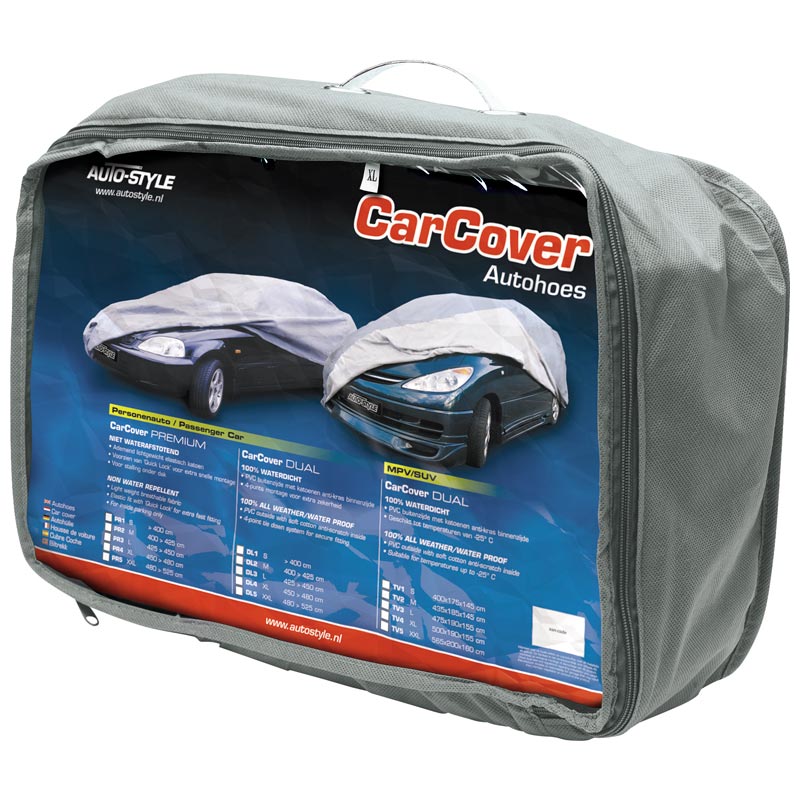 Housse voiture d'universelle Type Dual-Layer PEVA+, XLarge 450->480cm 533x178x117CM