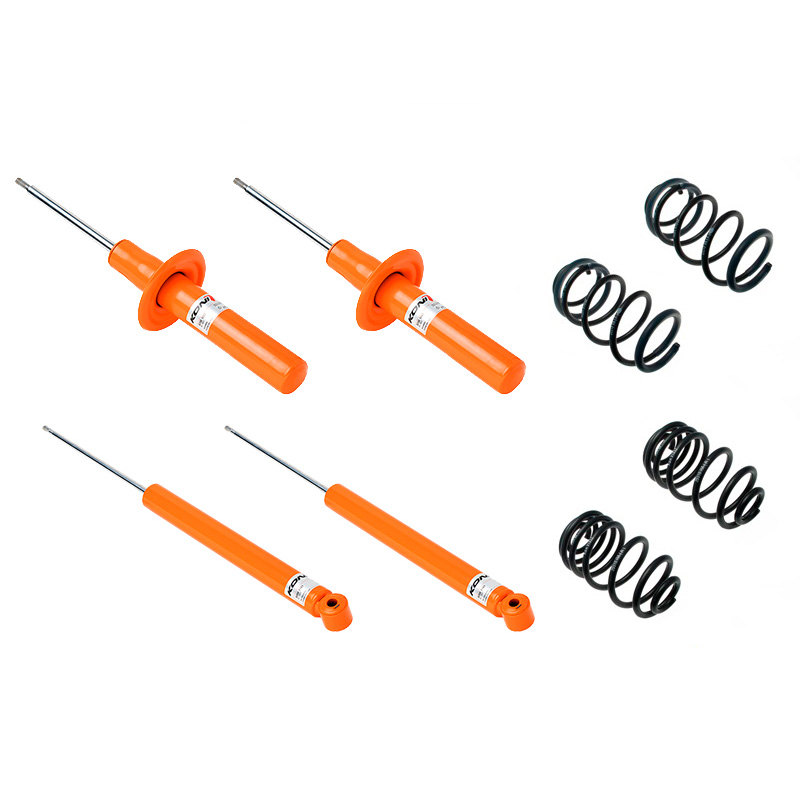 KONI Str.T Kit sur mesure pour Audi A4 (B8/8K) Avant 2WD&Quattro / Sedan Quattro (30mm) / A5 (8T) Sportback&Cabrio / S4 / S5 poids essieu avant á partir de 1101kg (25 mm) (1120-0612)